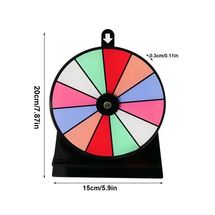 Roue de la fortune avec support
