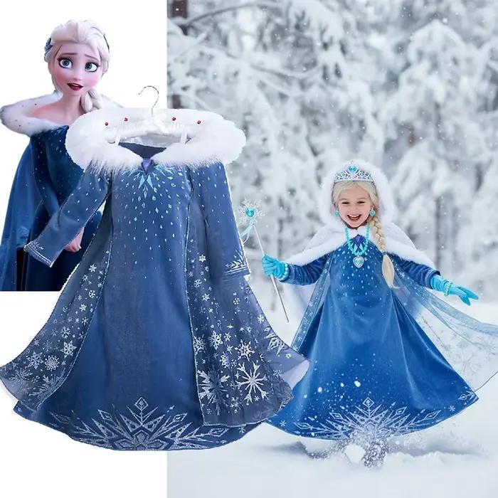 Costume de princesse d'hiver
