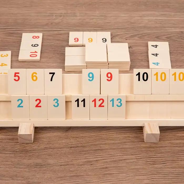 Jeu de carreaux en bois à déplacement rapide