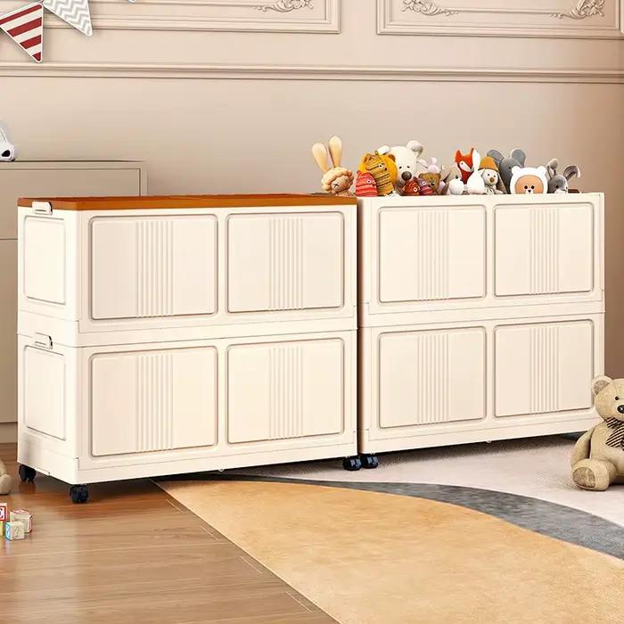 Poubelle à jouets pliable