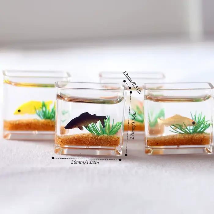 1Pc poupée Aquarium maison