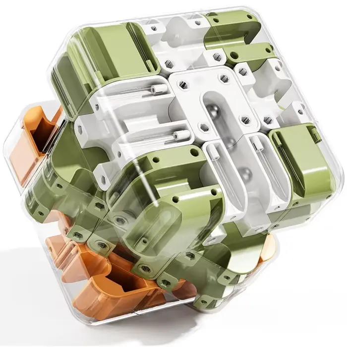 Casse-tête 3D Difficile : Labyrinthe Cube de Logique pour Adultes et Enfants – Défi IQ et Jeu de Résolution de Problèmes