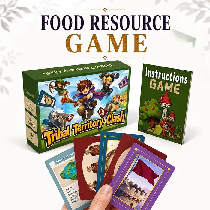 Jeu de cartes de gestion des ressources pour 2 à 6 joueurs