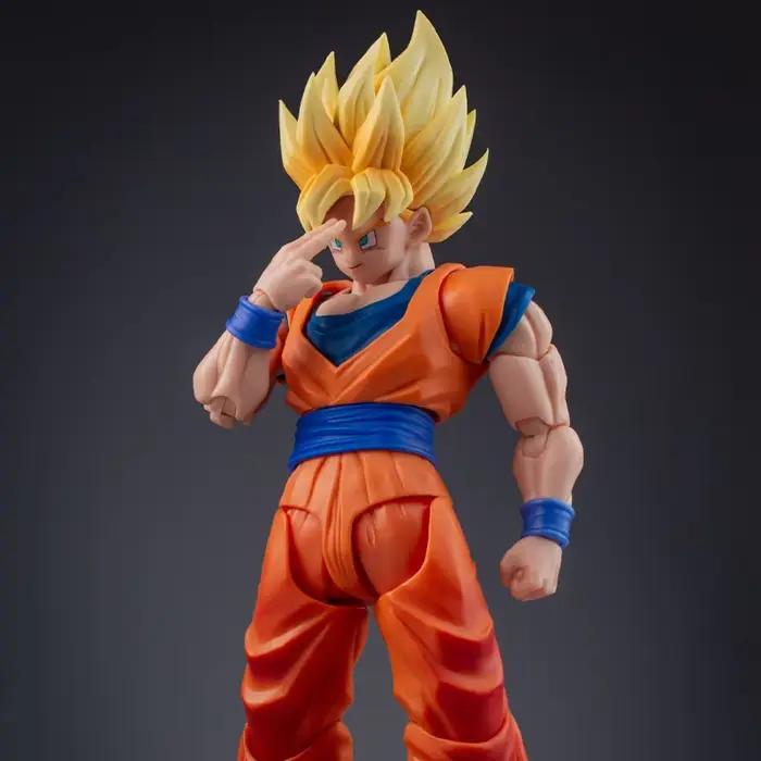 En STOCK Bandai S.H.Figuarts Dragon Ball SUPER SAIYAN SON GOKU les jeux BEGIN Anime Action Fighter modèle fini jouet cadeau