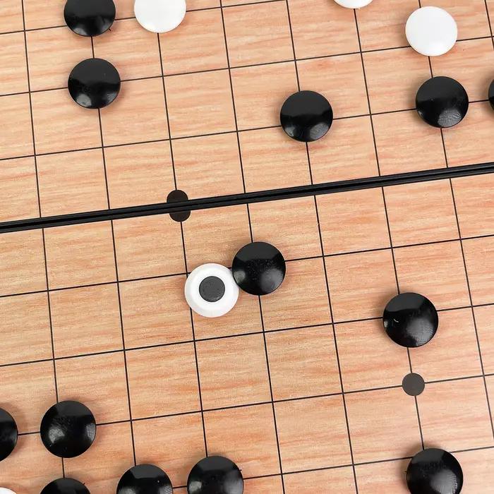 Jeu de Go 13x13 Table Portable Classique pour Voyage Traditionnel Plateau de Baduk Weiqi Occasions Spéciales Loisirs Familiaux Éducation Critique Stratégie