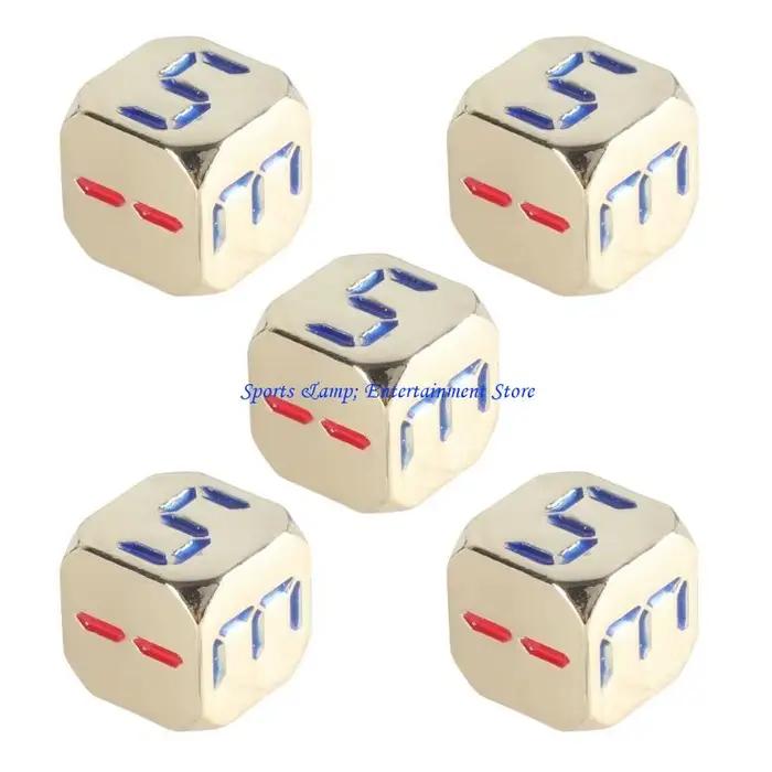 G7NF – lot 5 cubes dés à arrondis pour enfants
