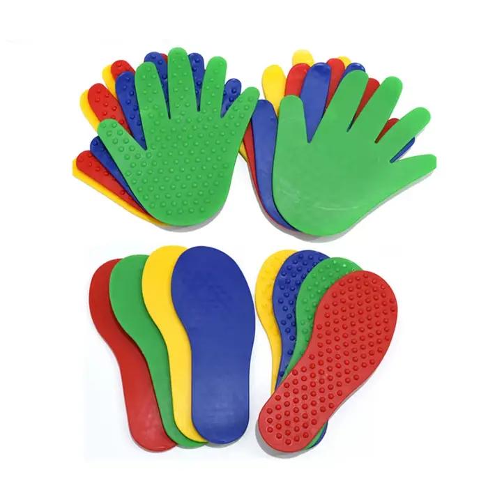 Jeu de massage sensoriel de coopération des mains et des pieds
