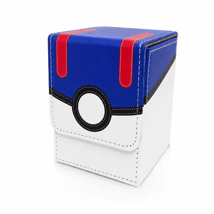 Boîte de rangement pour cartes MTG / Organisateur de jeux de société Pokémon — Boîte de rangement portable pour les decks Commander et les cartes sous étui