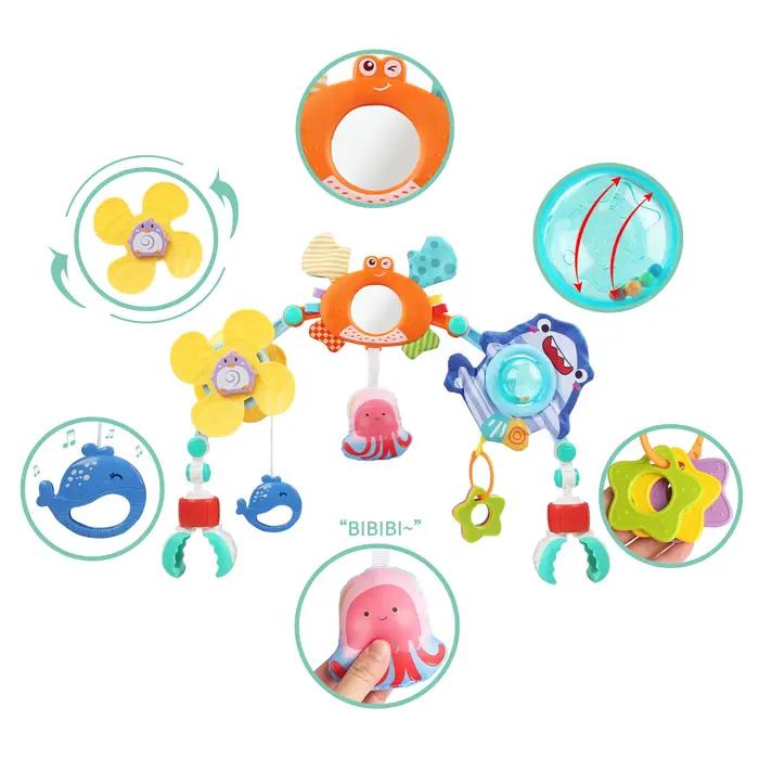 Jouets en arc de poussette pour bébé