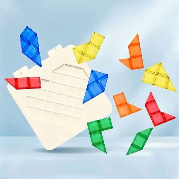 Boîte à puzzles en forme de cœur