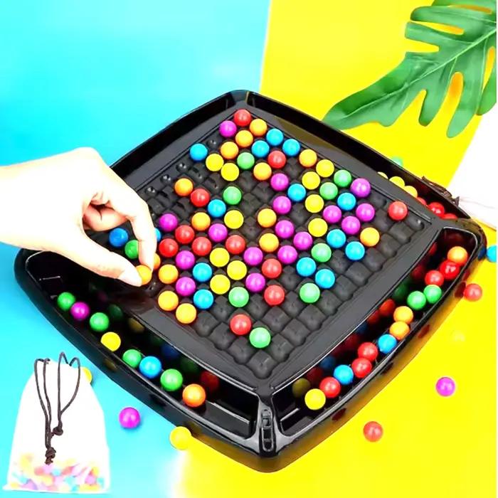 Fun Rainbow Solitaire : un jeu de société interactif et familial pour deux joueurs.