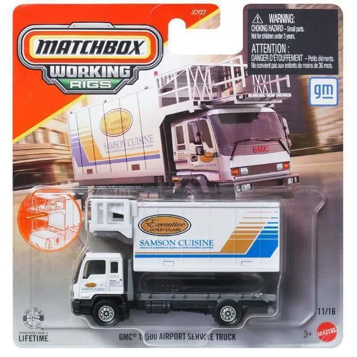 Camions de chantier Mattel Matchbox