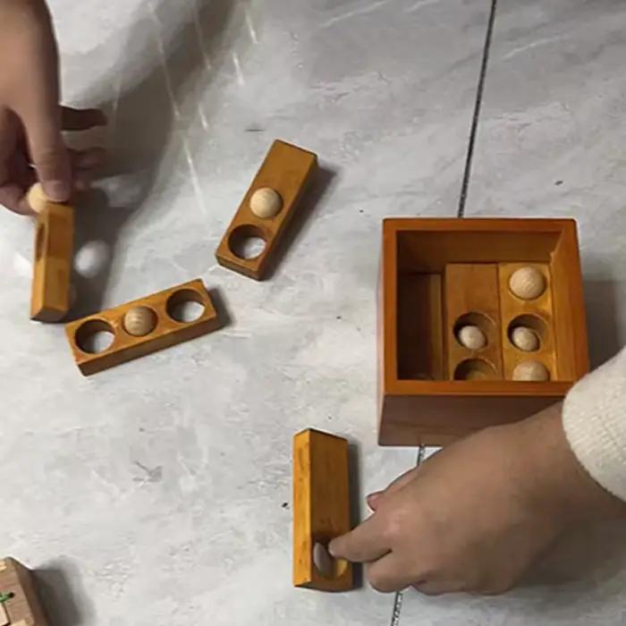 Puzzle casse-tête en bois difficile pour enfants