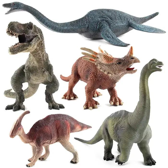 Simulateur de Spinosaurus en plastique, modèle statique portatif, dinosaure préhistorique ornamental pour la maison ou le bureau