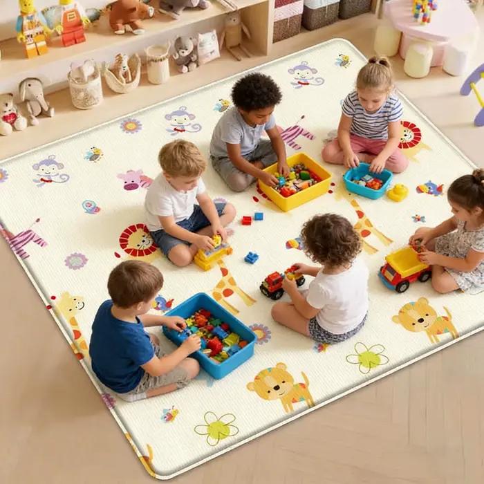 Tapis de jeu d'éveil en mousse douce pour bébé et enfants grands tailles couleurs variées pour maternité à 12 ans développement moteur et cognitif occasions spéciales
