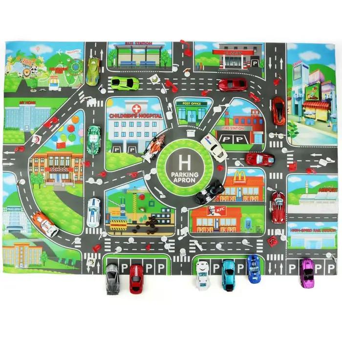 Tapis de route 83*58cm/130*100cm pour enfants