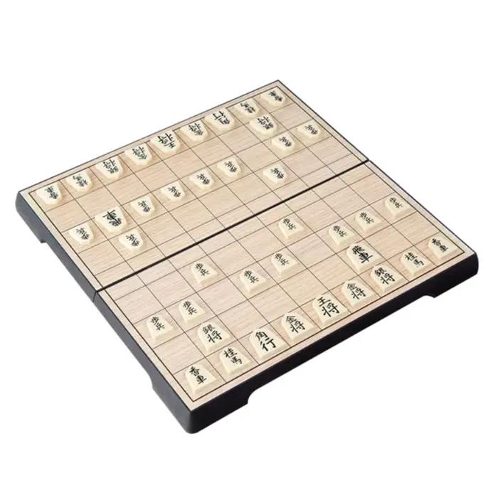 Jeu d'échecs pliable japonais, Shogi, jeu de société, jouet d'intelligence