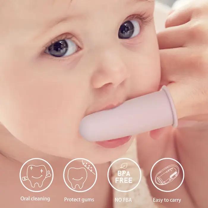 Brosse de nettoyage pour les dents des enfants, soins bucco-dentaires, brosse à dents pour bébé, brosse à dents pour nouveau-né, articles pour bébé, accessoires de voyage portables