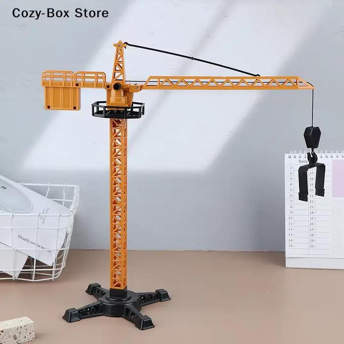 [ZY] Modèles de construction classiques en plastique moulé sous pression : Grue à tour, Chargeuse, Tracteur, Excavatrice [ZY]