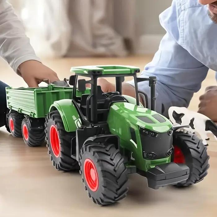 Grand jouet de tracteur agricole de 16