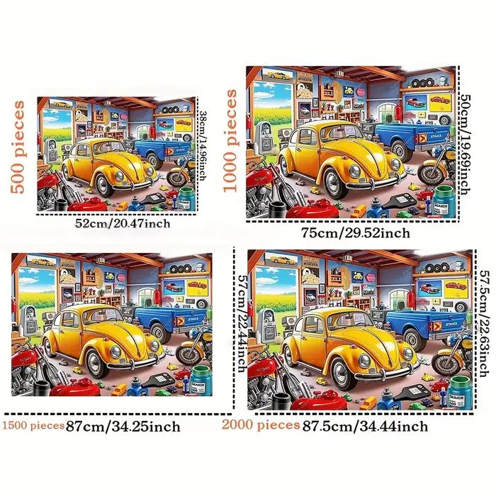 2000/1500/1000/500 pièces Puzzles en bois pour adultes décor de bureau à domicile, décoration murale, conçu pour les cadeaux d'anniversaire et de festival,