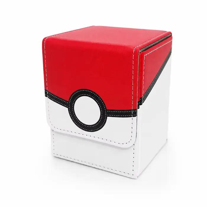 Boîte de rangement pour cartes MTG / Organisateur de jeux de société Pokémon — Boîte de rangement portable pour les decks Commander et les cartes sous étui