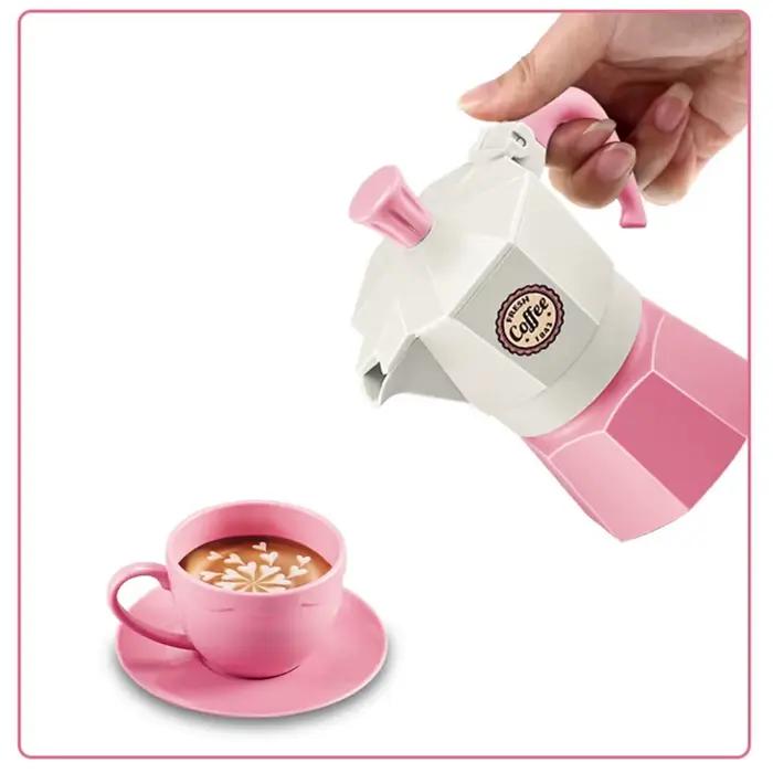 Bricolage semblant jouer jouet Simulation café ensemble vaisselle jouer maison cuisine après-midi thé jeu jouets cadeaux pour enfants enfants filles