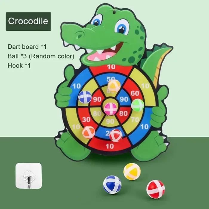 Jeu de fléchettes Montessori avec cible de tir