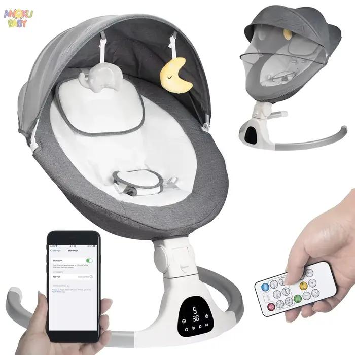 Balançoire électrique pour bébé avec jouets