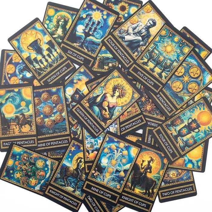 Jeu de cartes de tarot Van Gogh 78 cartes