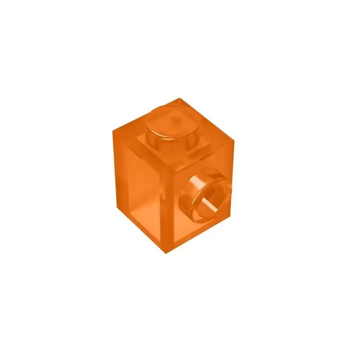 Gobricks GDS-635 brique 1X1 W. 1 bouton compatible avec lego 87087 blocs de construction éducatifs bricolage pour enfant