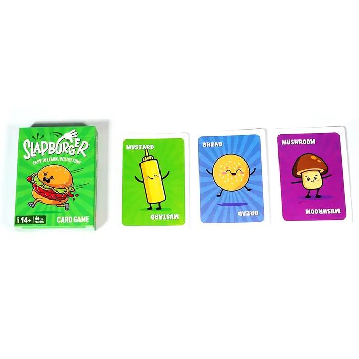 Jeu de cartes Slapburger rapide