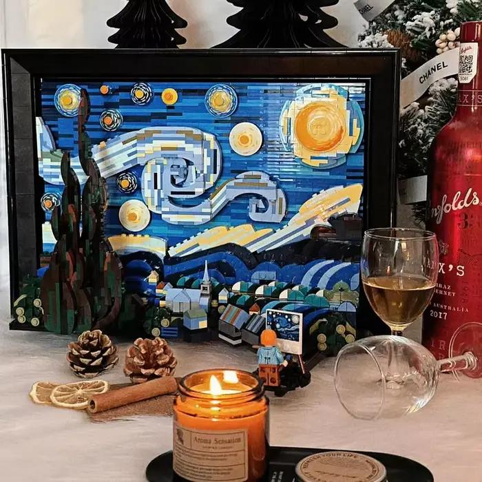 Puzzle 3D de la Nuit étoilée de Van Gogh