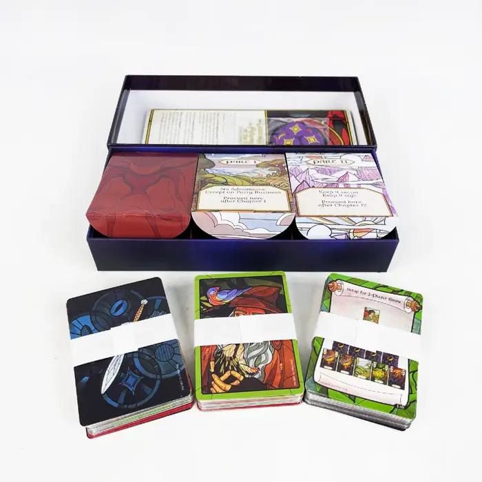The Fellowship of the Ring Trick-Taking Game - Jeu de cartes coopératif pour 1 à 4 adultes (à partir de 14 ans)