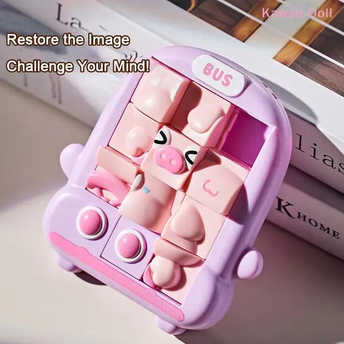 [DO] 1 puzzle 3D en forme d'animal avec figurines d'animaux mignons
