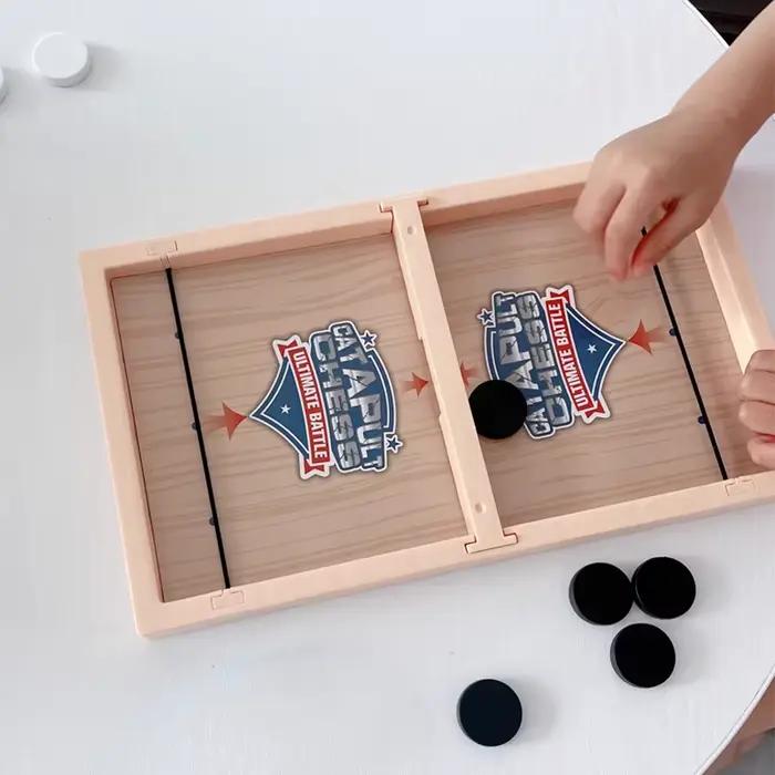 Jeu de rondelle à fronde rapide