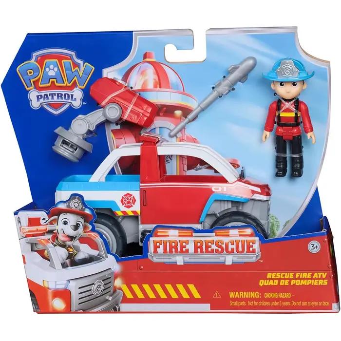 100% Original Paw Patrol sauvetage incendie Ryder Chase Marshall Rocky Zuma éclat Skye figurine jouet enfants anniversaire noël cinquante