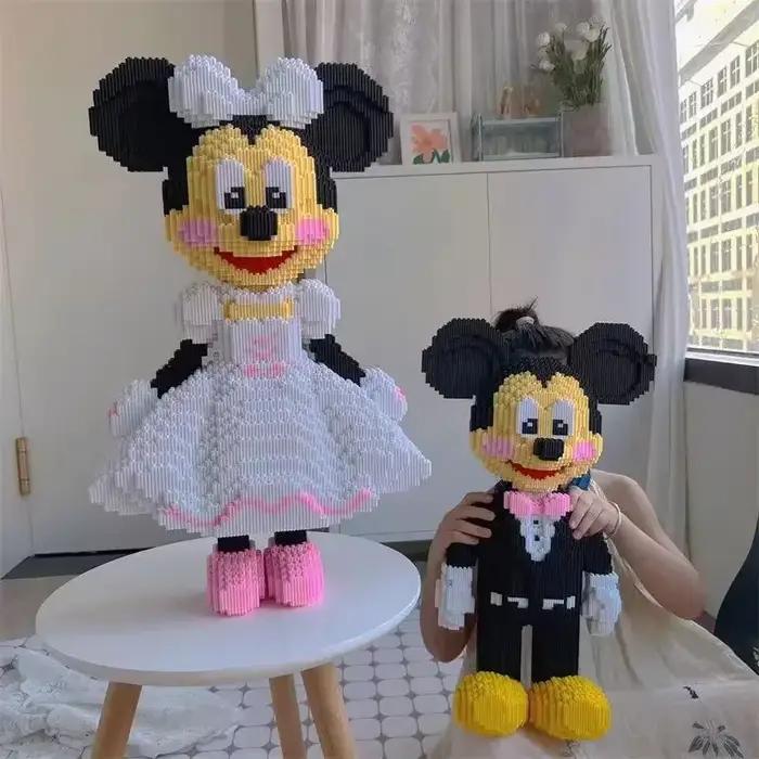 Puzzle de construction Mickey et Minnie