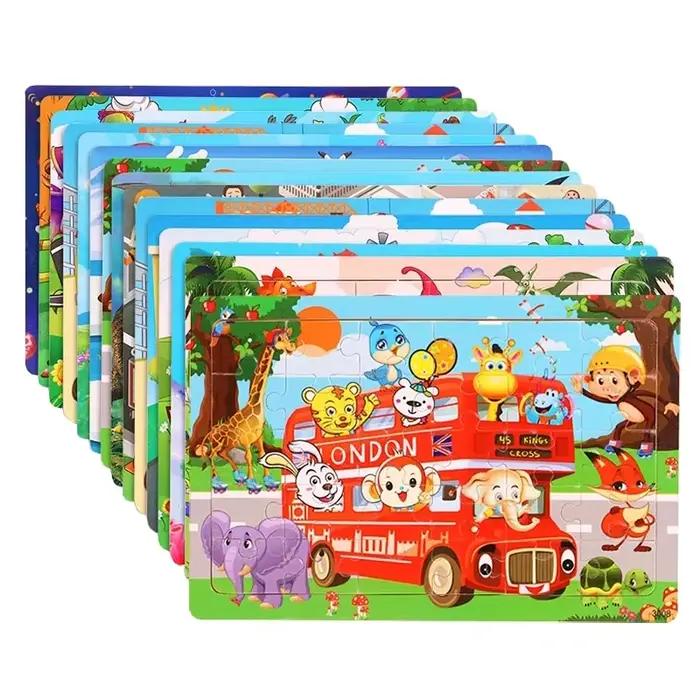 Nouveaux puzzles en bois de 30 pièces