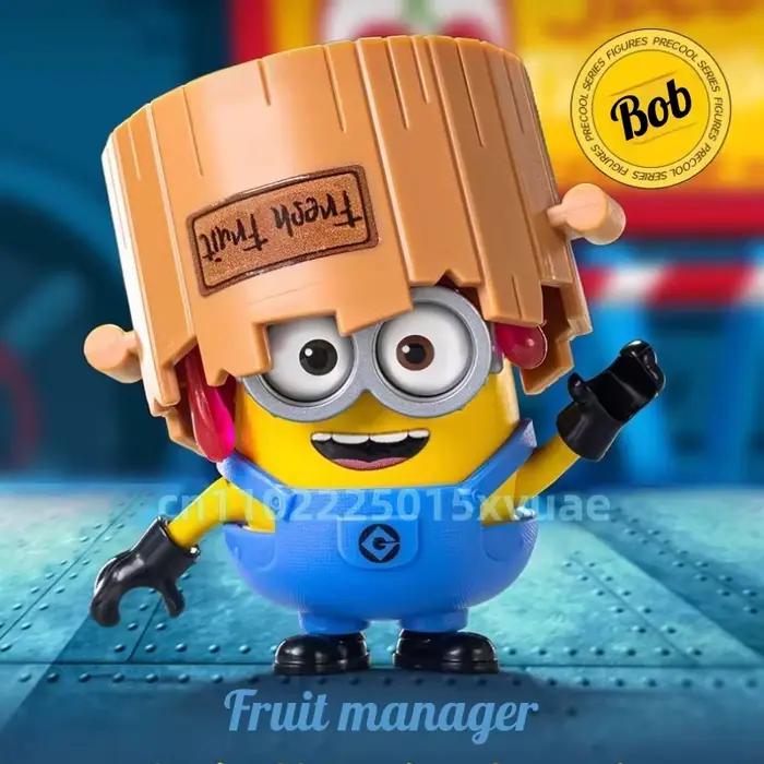 BLOKEES Minions Kevin Bob Version magique du partenaire bloc de construction poupée film d'animation Stuart modèle d'épissure jouet pour enfants cadeau