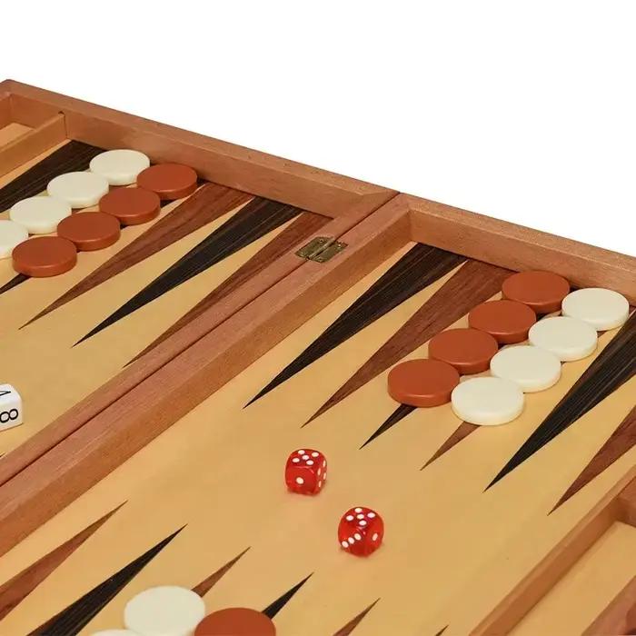 Jeu d'échecs de luxe en bois de 11 à 17 pouces