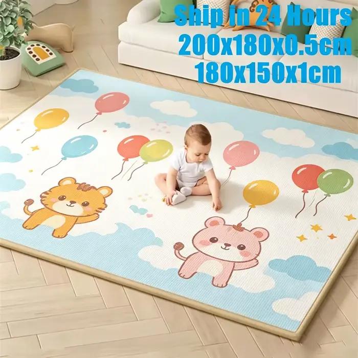 Tapis de jeu d'éveil en mousse douce pour bébé et enfants grands tailles couleurs variées pour maternité à 12 ans développement moteur et cognitif occasions spéciales