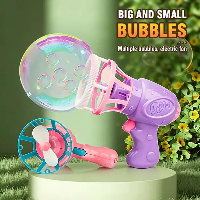 Pistolet à bulles créatif