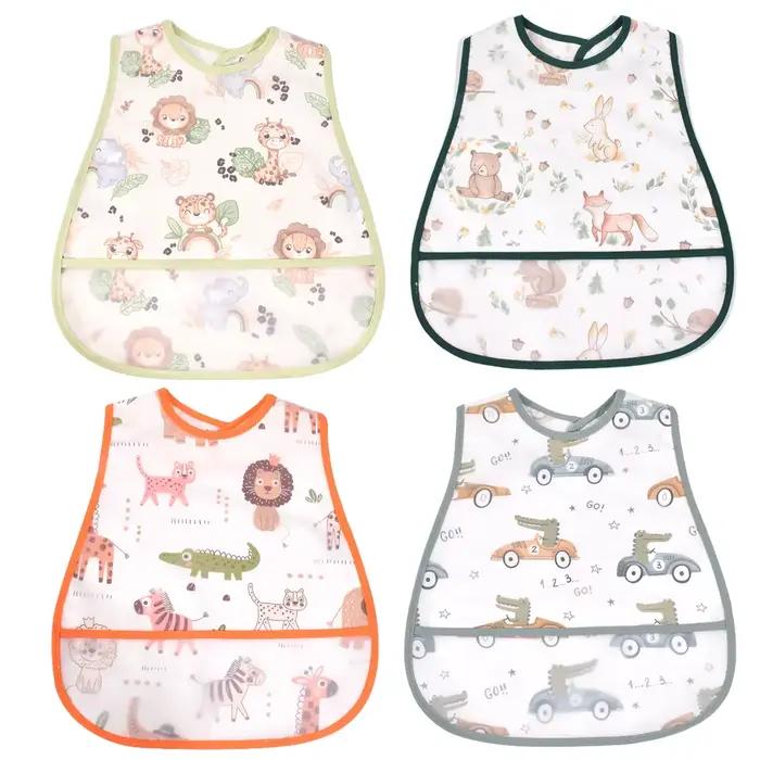 Bavoirs EVA pour bébé, motif de dessin animé mignon