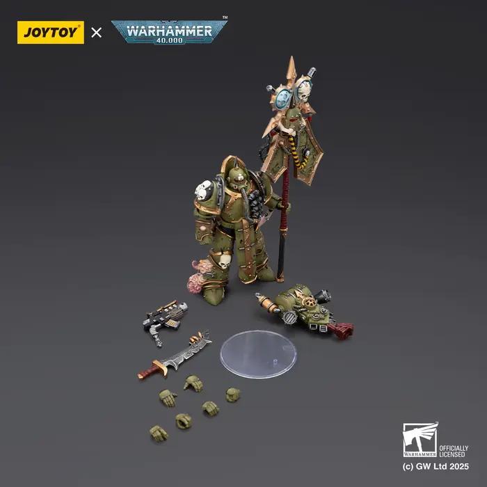 Figurine d'action de collection JOYTOY Warhammer 40K 1/18 ultra-réaliste avec gestes de main interchangeables