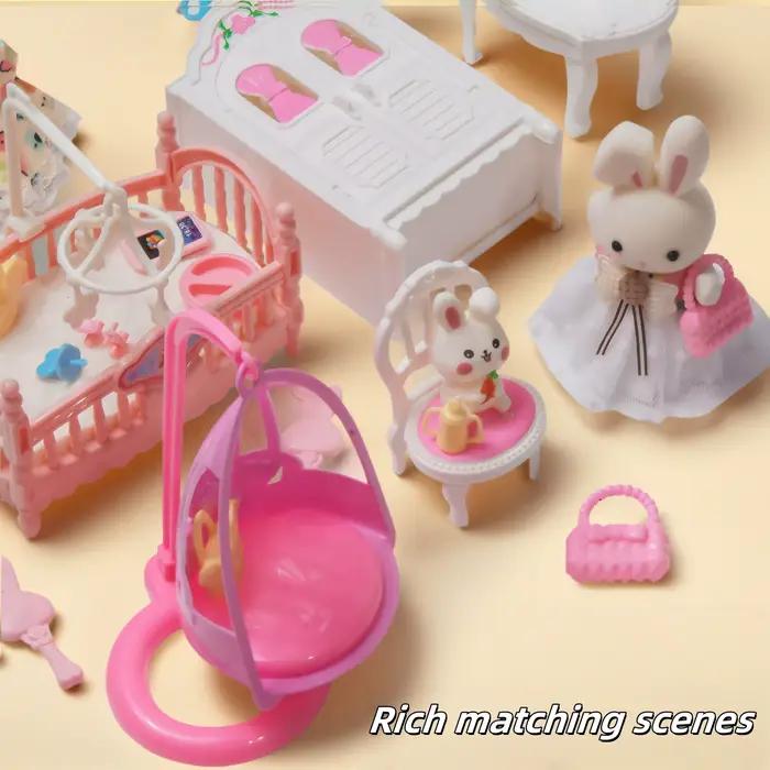 Jouet de jeu d'imitation Lapin floqué