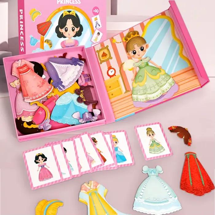 Jeu de puzzle magnétique à habiller