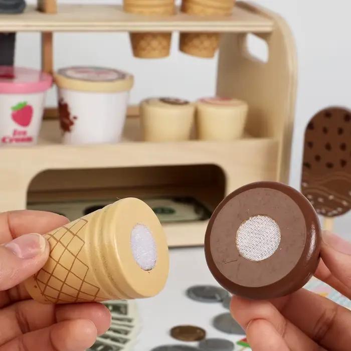 Ensemble de jouets pour chariot à crème glacée