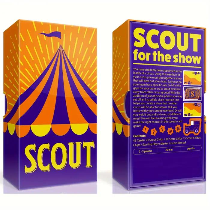 Jeu de société : SCOUT – Jeu de cartes primé SDJ pour 2 à 5 joueurs