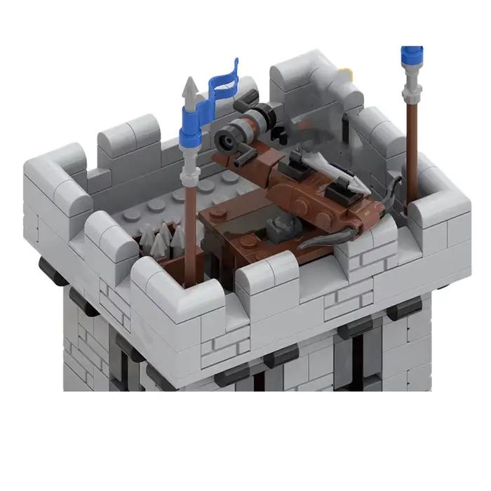 Château jouet de construction MOC modèle 2738 pièces